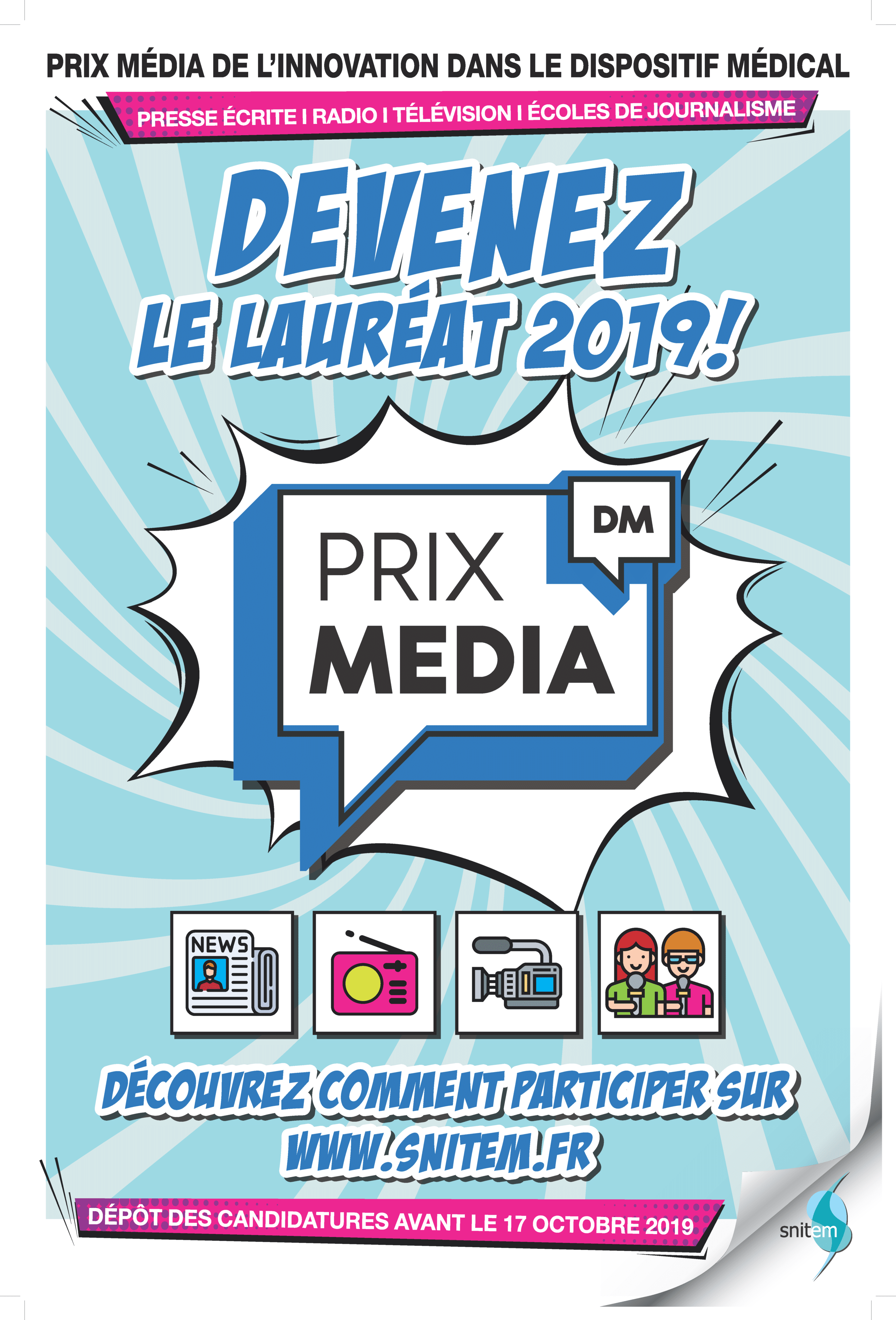 Lauréat.es Prix média de l&rsquo;innovation dans le dispositif médical 2019