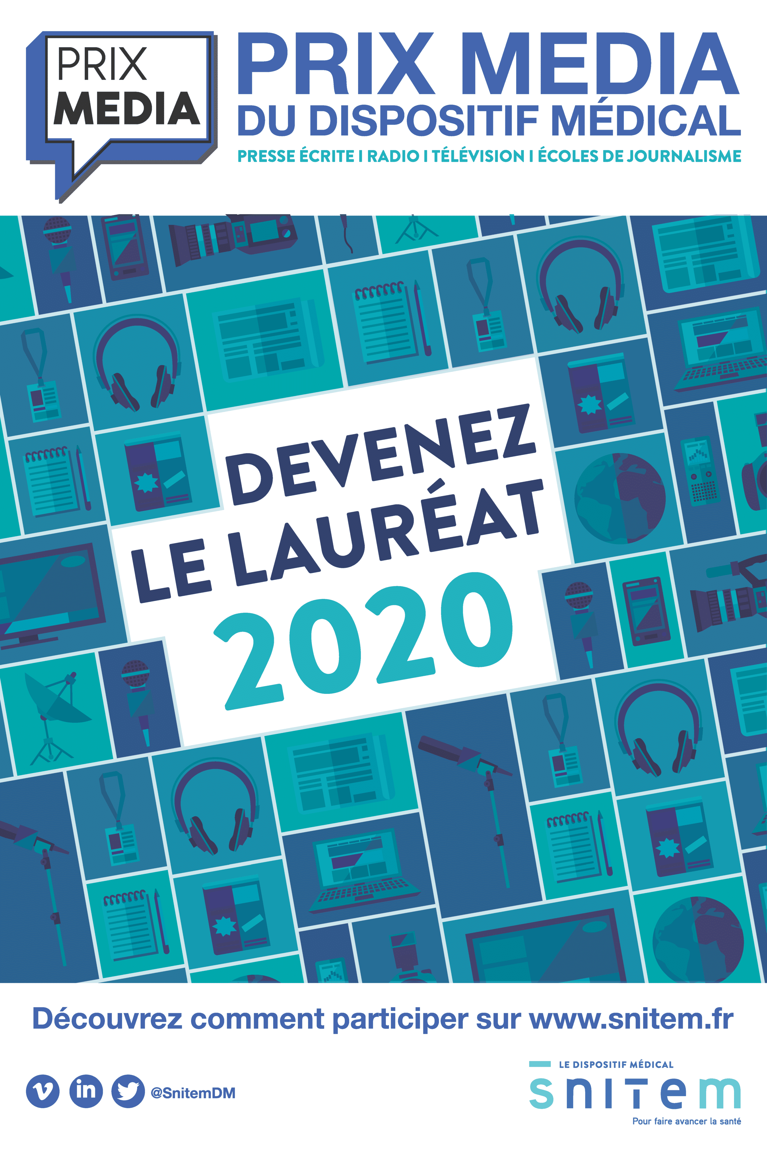 Le Prix média du dispositif médical 2021 : les lauréat.es de l’édition 2020/2021