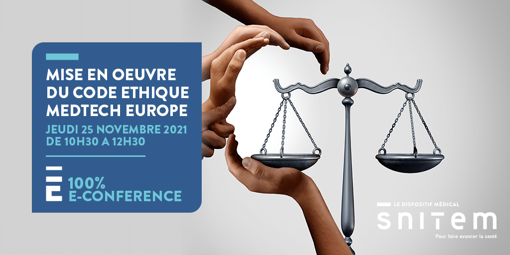 Colloque digital : mise en œuvre du code éthique MedTech Europe