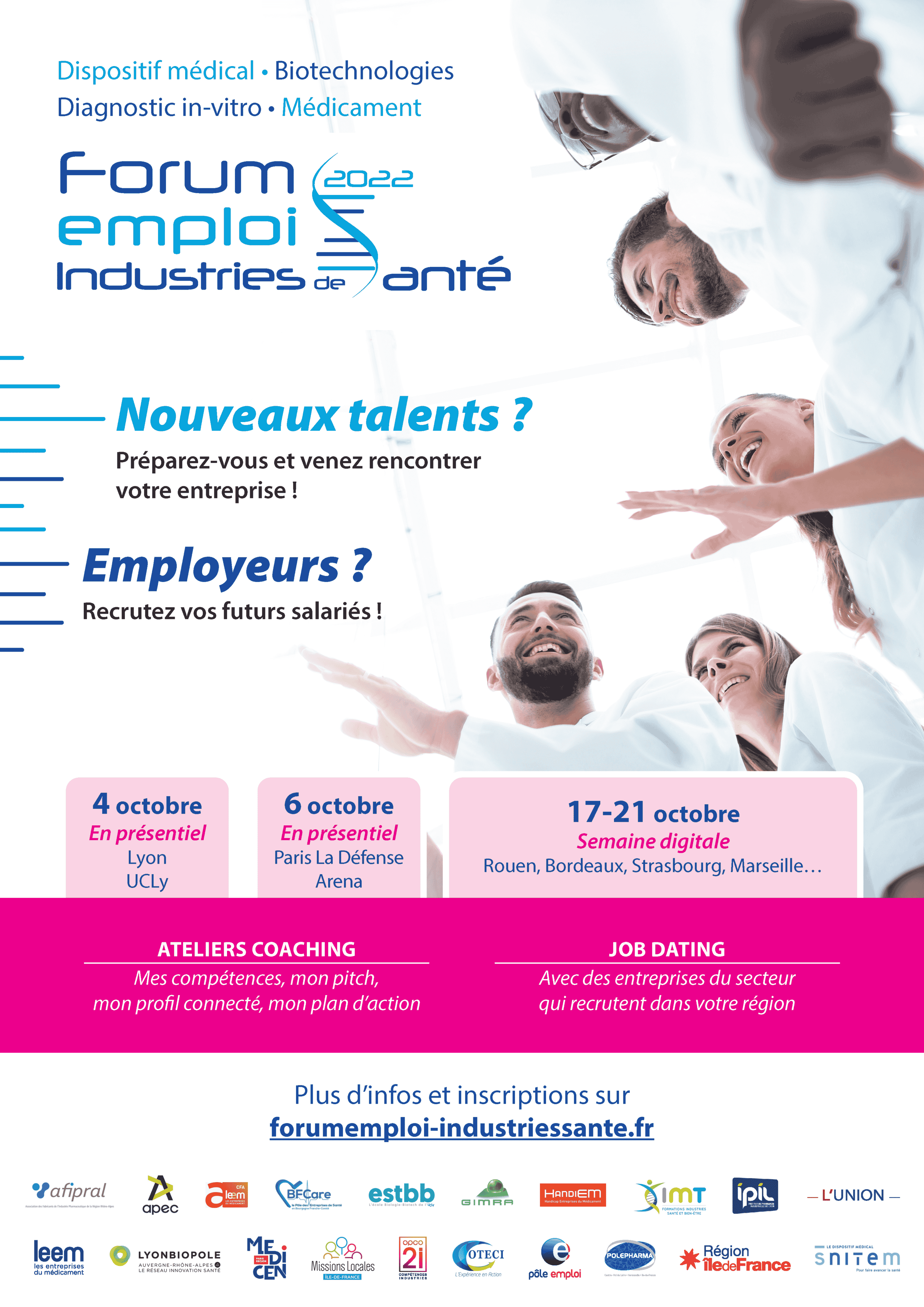 Forum Industries de santé : 2 RDV !