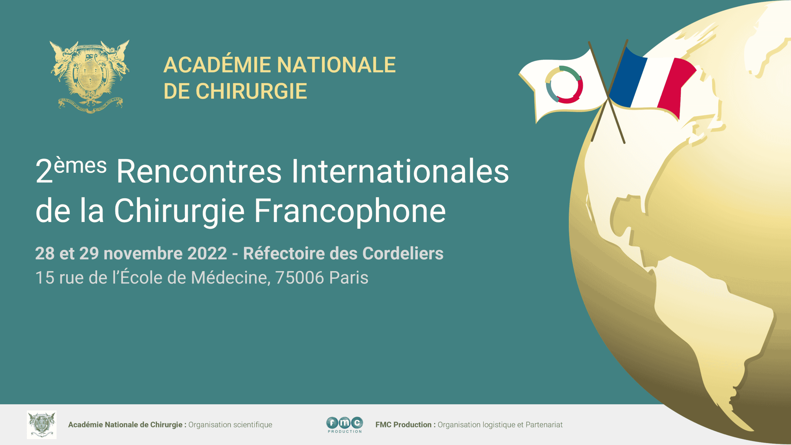 Rencontres internationales de la chirurgie francophone, RICF 2022